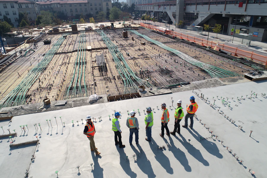 Équipe EMBAT' sur un chantier en Alsace